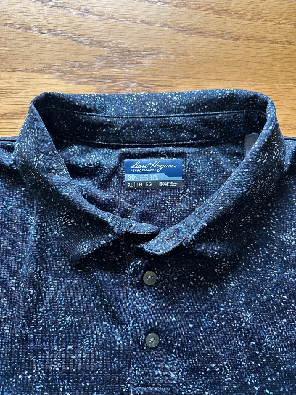 Ben Hogan Black Speckle  Polo